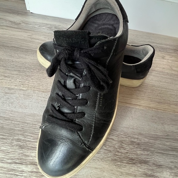 All Saints shana leather sneakers - Picture 8 of 8